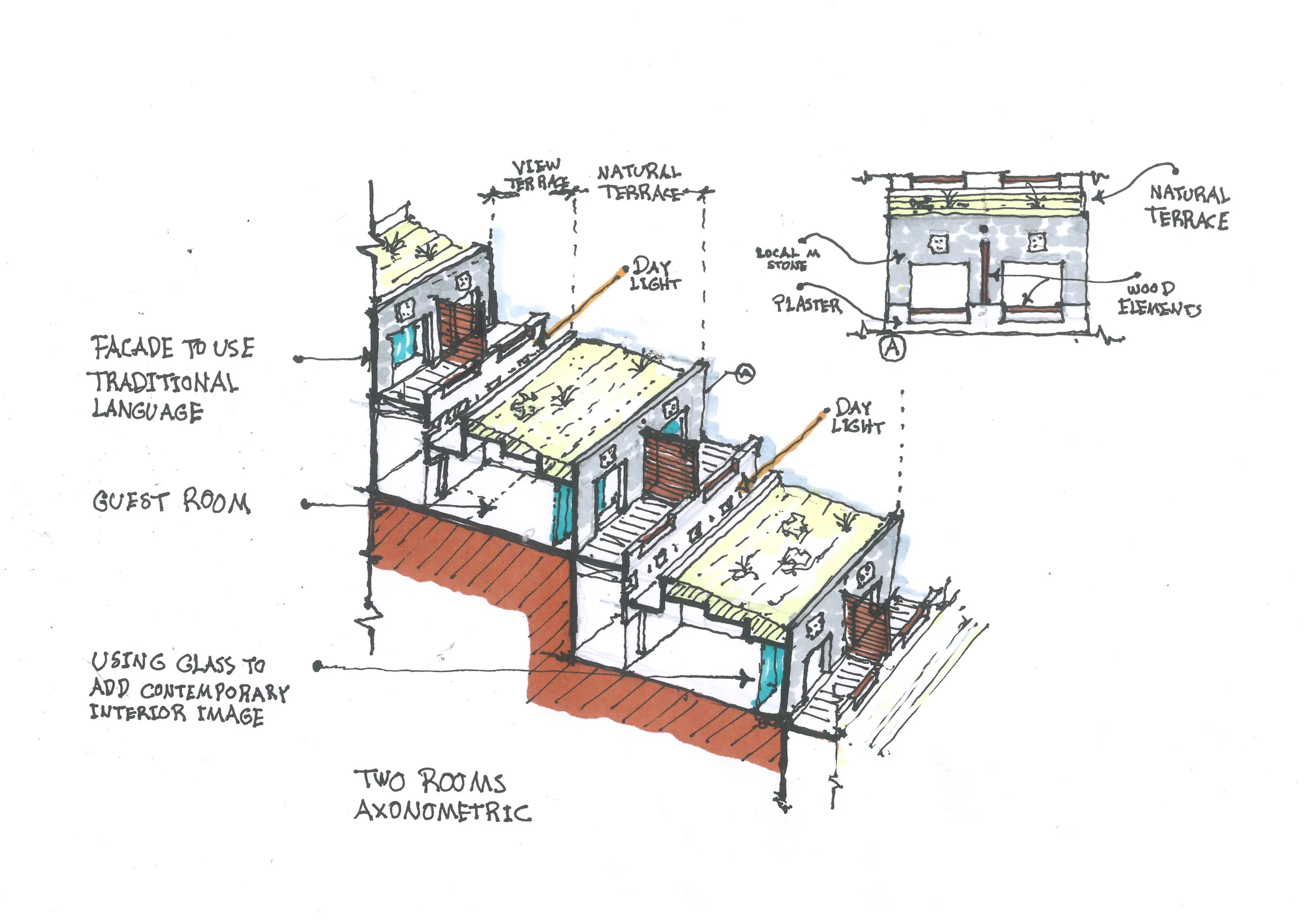 Axonometric Spatial Study
